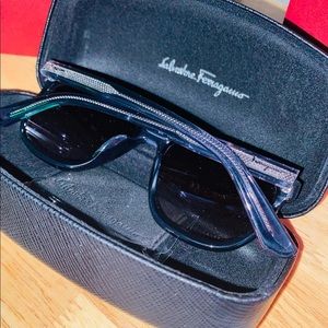 Salvatore Ferragamo sunglasses brand new in box authentic